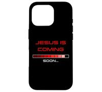 Jesus is Coming Soon - Rapture Warning Progress Bar Graphic Carcasa para iPhone 16 Pro