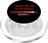 Jesus is Coming Soon - Rapture Warning Progress Bar Graphic PopSockets PopGrip para MagSafe