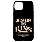 Jesus Is King Bible Verse John 14:6 Christian God Religious Carcasa para iPhone 15 Plus