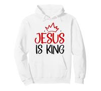Jesus Is King Bible Verse John 14:6 Christian God Religious Sudadera con Capucha