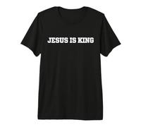 Jesus Is King Camiseta Premium