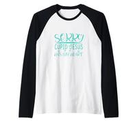 Jesus Is King, Christian Faith and Love T-Shirt Camiseta Manga Raglan
