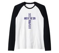 Jesus Is King, Christian Faith and Love T-Shirt Camiseta Manga Raglan