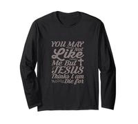 Jesus Is King, Christian Faith and Love T-Shirt Manga Larga