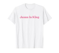 Jesus Is King, God Love Christian Faith Worship Religious Camiseta