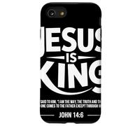 Jesus Is King Juan 14 6 Esperanza Versículo Fe Cristiana Carcasa para iPhone SE (2020) / 7/8