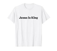Jesus Is King Shirt Christian Faith Religious Camiseta
