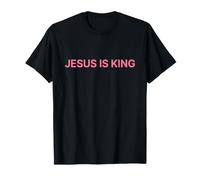 Jesus Is King Shirt Christian Faith Religious Camiseta