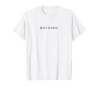 Jesus IS King - Trendy Minimalist Christian Camiseta