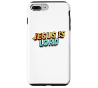 Jesus is Lord Christian Faith Foundation Believers Men Women Carcasa para iPhone 7 Plus/8 Plus