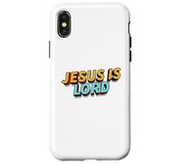 Jesus is Lord Christian Faith Foundation Believers Men Women Carcasa para iPhone X/XS
