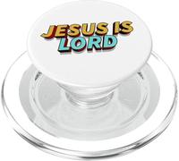 Jesus is Lord Christian Faith Foundation Believers Men Women PopSockets PopGrip para MagSafe