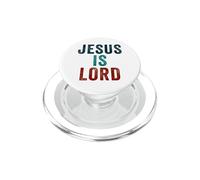 Jesus is Lord - Christian Faith Vintage Born-Again Graphic PopSockets PopGrip para MagSafe