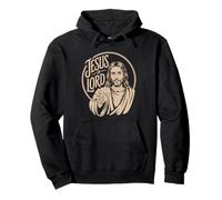 Jesús is Lord - Fe, Esperanza, Amor diseño Sudadera con Capucha
