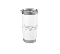 Jesus Is Lord Of My Life Vaso térmico de acero inoxidable de doble pared