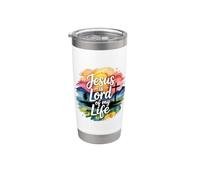 Jesus Is Lord Of My Life Vaso térmico de acero inoxidable de doble pared