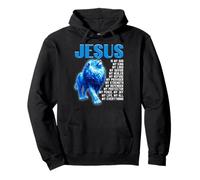 Jesus Is My God - Biblia de adoración con Cita Cristiana inspiradora Sudadera con Capucha