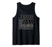 Jesus Is My Jam and I'm Here To Spread It Camiseta sin Mangas