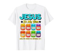 Jesus Is My Jam and I'm Here To Spread It Christian Faith Camiseta