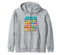Jesus Is My Jam and I'm Here To Spread It Christian Faith Sudadera con Capucha