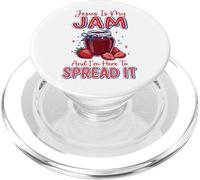 Jesus Is My Jam and I'm Here To Spread It PopSockets PopGrip para MagSafe