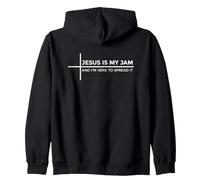 Jesus Is My Jam and I'm Here To Spread It Sudadera con Capucha