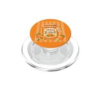 Jesus is My Jam Christian Albaricoque Fruta Cottagecore Faith PopSockets PopGrip para MagSafe