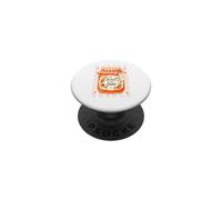 Jesus is My Jam Christian Juego de Palabras Botella de Albaricoque Fe Humor PopSockets PopGrip Adhesivo