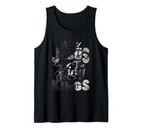Jesus is My King - Bold Faith and Strength Design Camiseta sin Mangas
