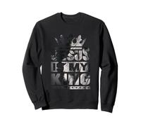 Jesus is My King - Bold Faith and Strength Design Sudadera