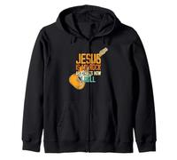 Jesus Is My Rock and That Is How I Roll Cristiano Sudadera con Capucha