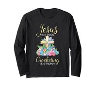 Jesus Is My Savior Crochet Therapy Crochet Craft Maker Manga Larga