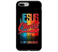 Jesus is my Savior King Christian Verse For Men Women Carcasa para iPhone 7 Plus/8 Plus