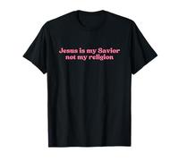 Jesus Is My Savior Not My Religion, Christian Faith Worship Camiseta