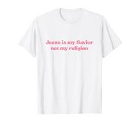 Jesus Is My Savior Not My Religion Shirt Faith Christian Camiseta