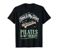 Jesus Is My Savior Pilates Is My Therapy Camiseta