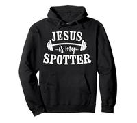 Jesus is my Spotter Sudadera con Capucha