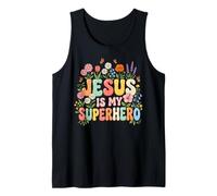 Jesus Is My Superhero Camiseta sin Mangas