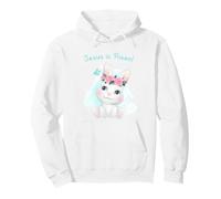 Jesus is Risen - Christian Faith Girls & Women Easter Bunny Sudadera con Capucha