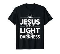 Jesus Is The Light In The Darkness Camiseta gráfica económica