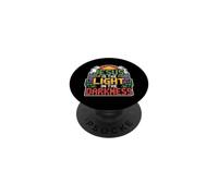 Jesus Is The Light In The Darkness PopSockets PopGrip Adhesivo