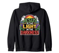 Jesus Is The Light In The Darkness Sudadera con Capucha