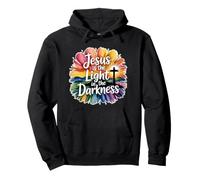 Jesus Is The Light In The Darkness Sudadera con Capucha