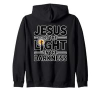Jesus Is The Light In The Darkness Sudadera con Capucha