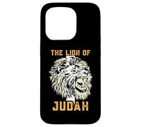 Jesus is The Lion of Judah from Genesis to Revelation Carcasa para iPhone 15 Pro