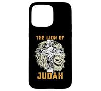 Jesus is The Lion of Judah from Genesis to Revelation Carcasa para iPhone 15 Pro MAX