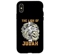 Jesus is The Lion of Judah from Genesis to Revelation Carcasa para iPhone X/XS