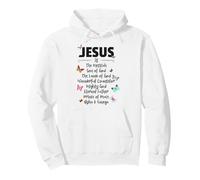 Jesus is The Messiah Mighty God Beautiful Savior Lamb of God Sudadera con Capucha