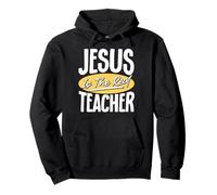 Jesus Is The Real Teacher Escuela Dominical Sudadera con Capucha