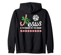 Jesus is The Reason for The Season Christian Theme Christmas Sudadera con Capucha